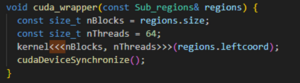 Incompatible kernel example